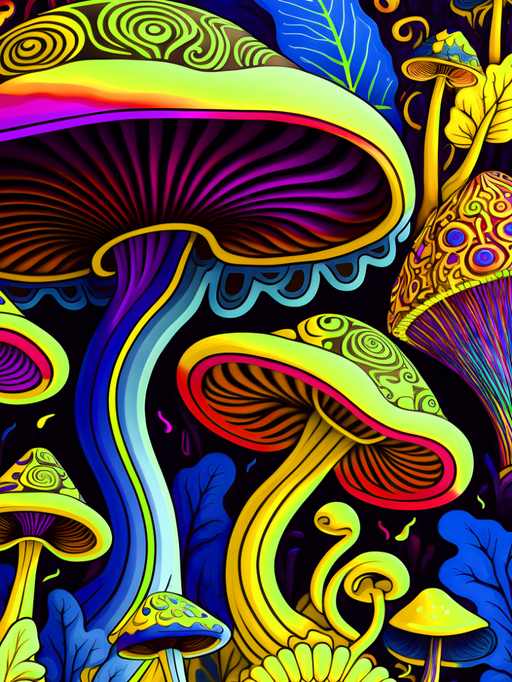 Mushroom Forest Poster | Preprint Online
