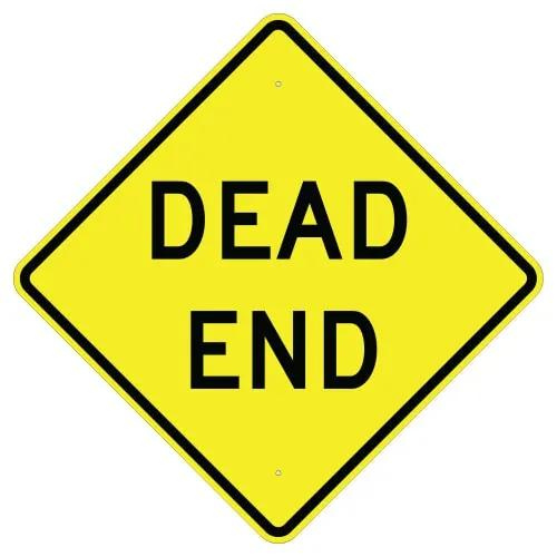 Dead End Sign | Preprint Online