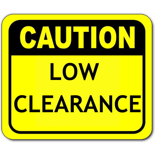 Low Clearance Sign | Preprint Online