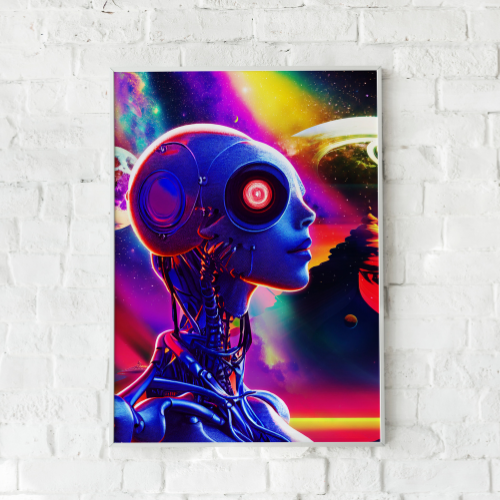 Psychedelic Robot Poster | Preprint Online
