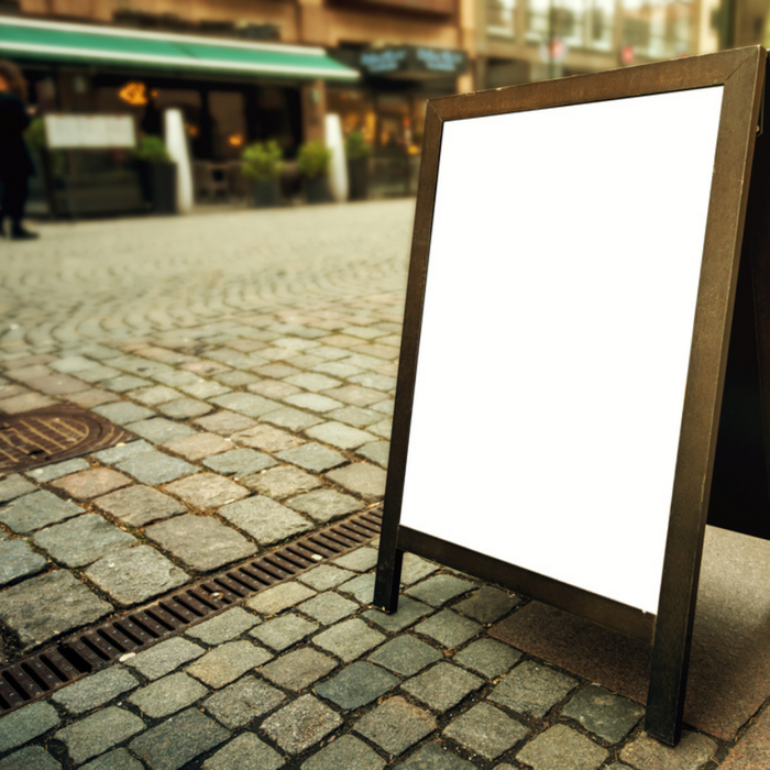 A-Frame Sidewalk Signs | Preprint Online